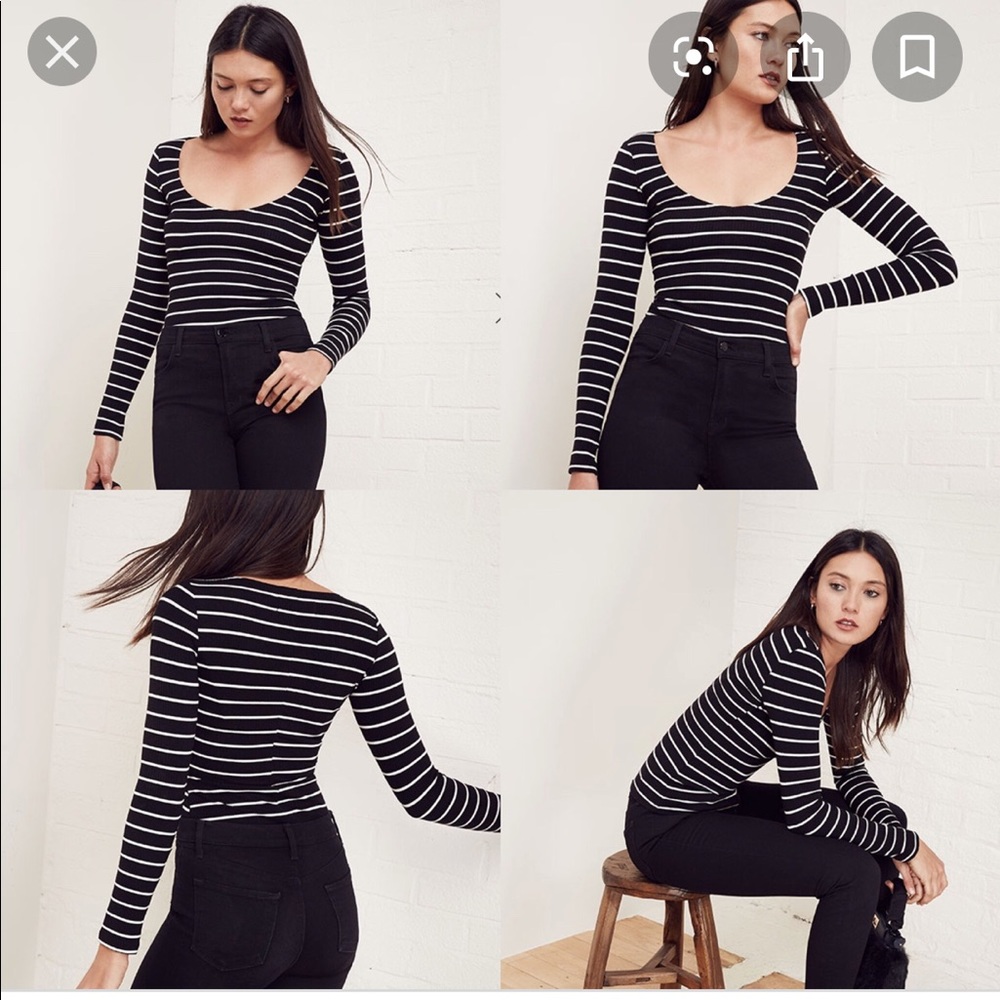 Like new Reformation Marielle Top